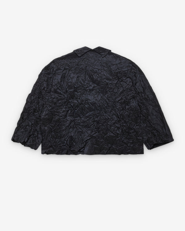 Daniela Gregis - Women's Crinkle Silk Jacket - (Black)