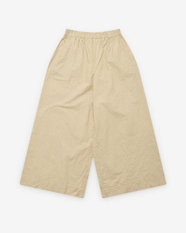 Daniela Gregis - Women's Poplin Trousers - (Ivory)