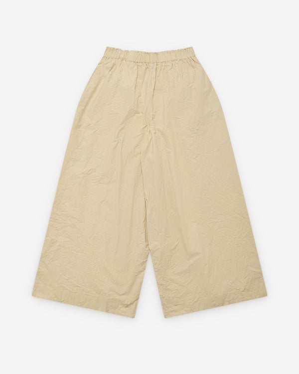 Daniela Gregis - Women's Poplin Trousers - (Ivory)