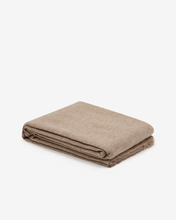 Daniela Gregis - Women's Cashmere Shawl - (Light Brown)