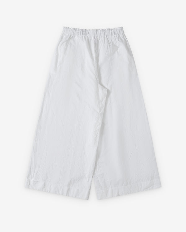 Daniela Gregis - Women's Wide Leg Trousers - (White)