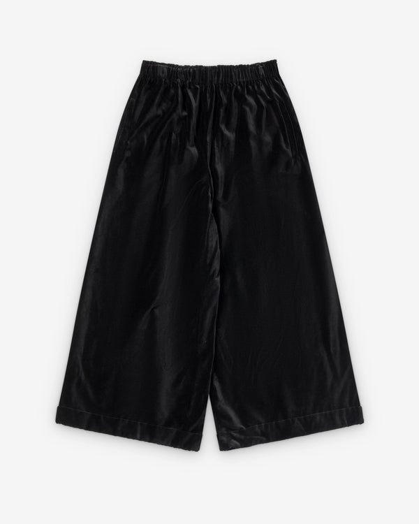 Daniela Gregis - Women's Wide Leg Trousers - (Black)