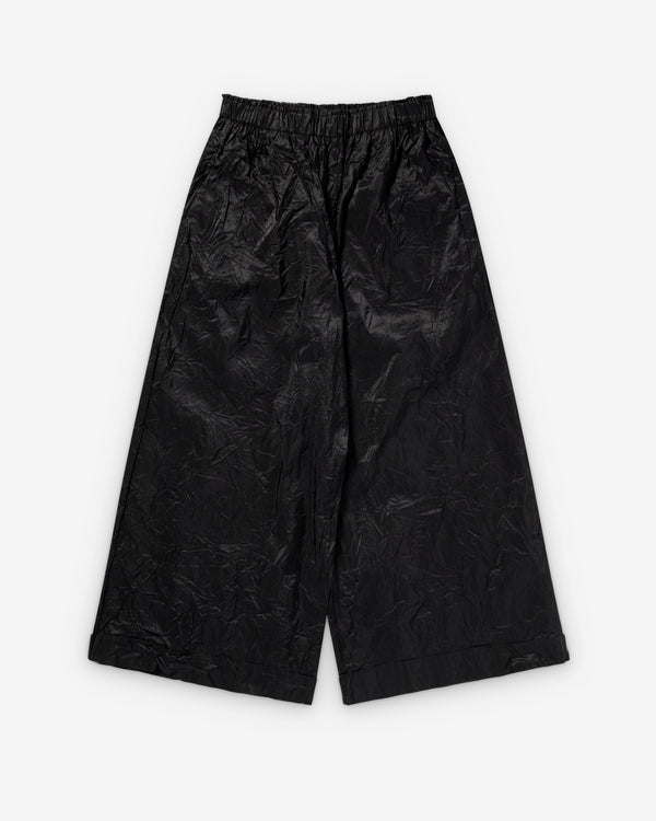 Daniela Gregis - Women's Silk Wide Leg Trousers - (Black)
