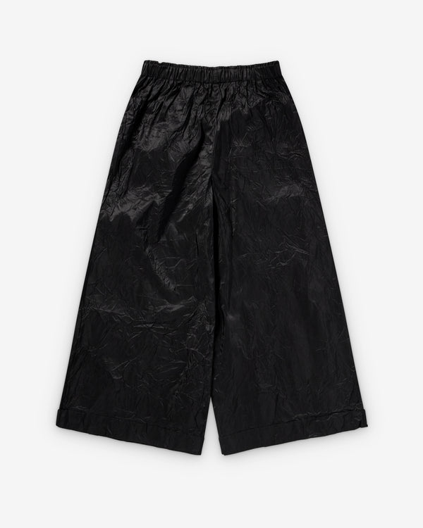 Daniela Gregis - Women's Silk Wide Leg Trousers - (Black)