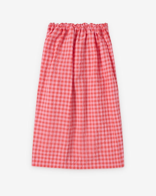 Daniela Gregis - Women's Coulisse Skirt - (Red/White)