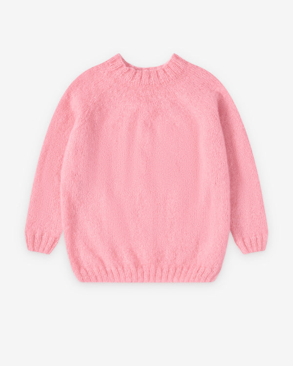 Daniela Gregis - Women's Girocollo Hand-Knitted Sweater - (Pink)