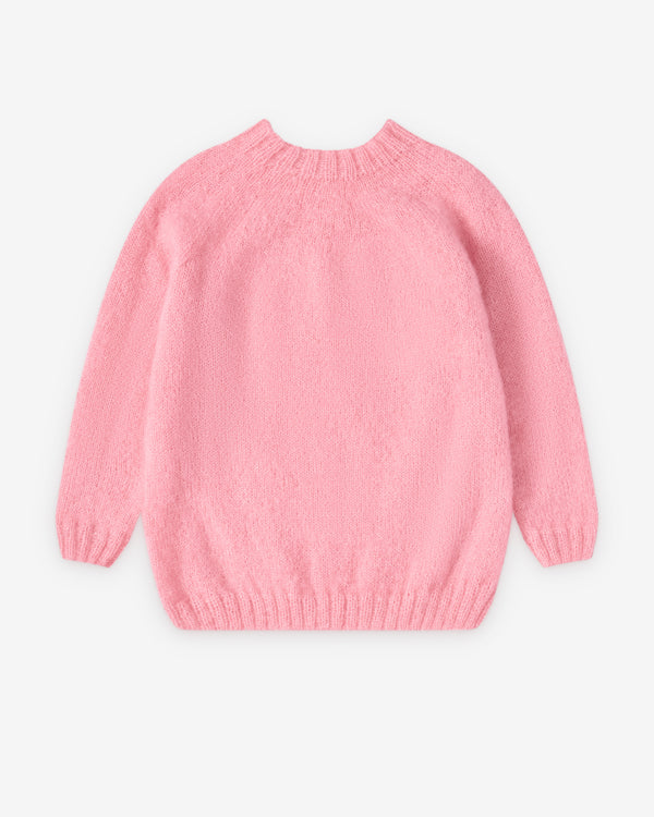 Daniela Gregis - Women's Girocollo Hand-Knitted Sweater - (Pink)