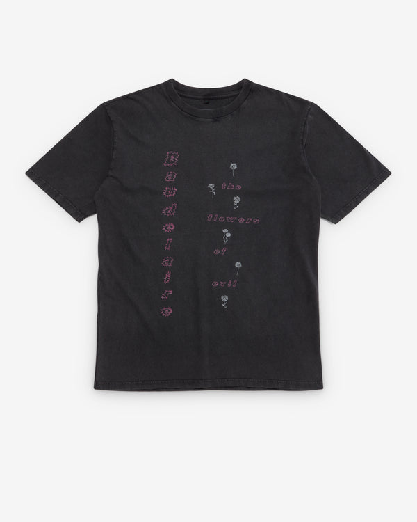 Deathmask - Men's Baudelaire Flowers Of Evil Tour T-Shirt - (Black)