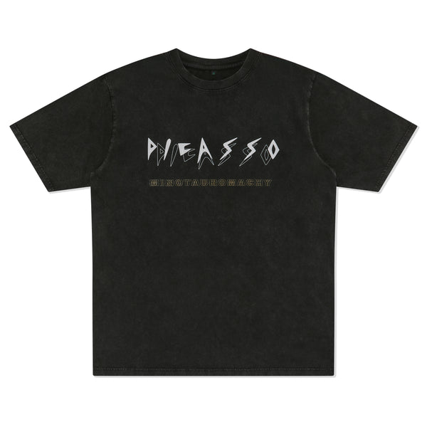 Deathmask Merchandise - Picasso T-Shirt - (Washed Black)