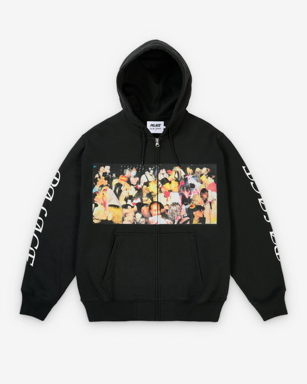 Palace - Men's Dick Jewell Zip Hood - (Black)