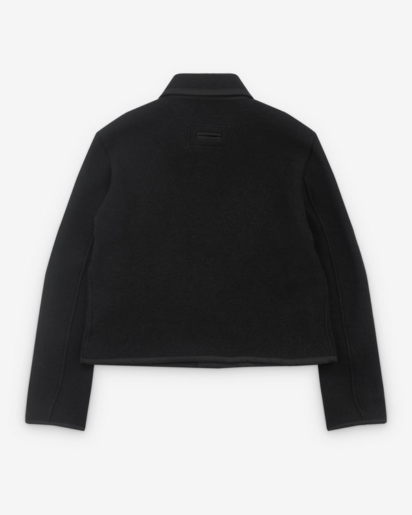 Diomene - Men’s Boiled Wool Jacket - (Black)