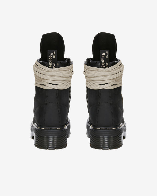 Rick Owens  - Men's Dr. Martens Quad Sole Steel Toe Boot - (Black)