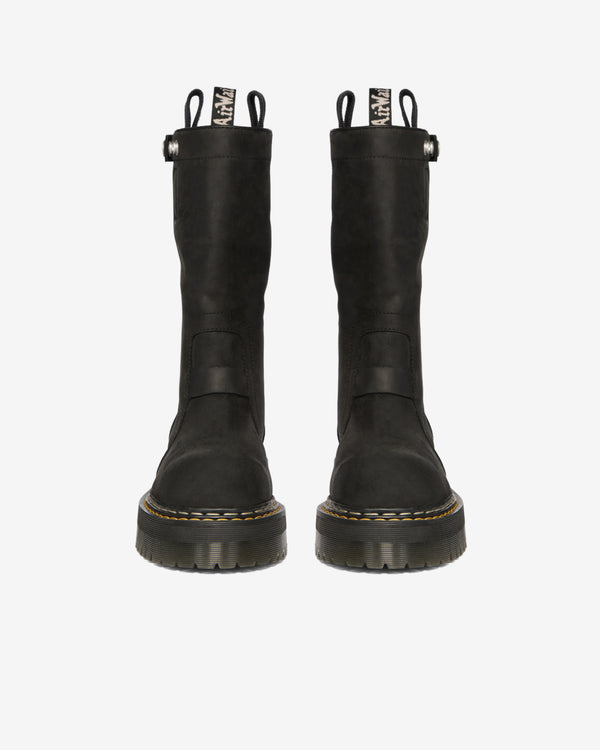 Rick Owens  - Men's Dr. Martens Quad Sole Pull On Boot - (Black)
