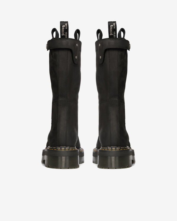 Rick Owens  - Men's Dr. Martens Quad Sole Pull On Boot - (Black)