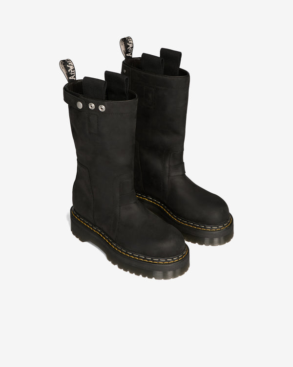 Rick Owens  - Men's Dr. Martens Quad Sole Pull On Boot - (Black)
