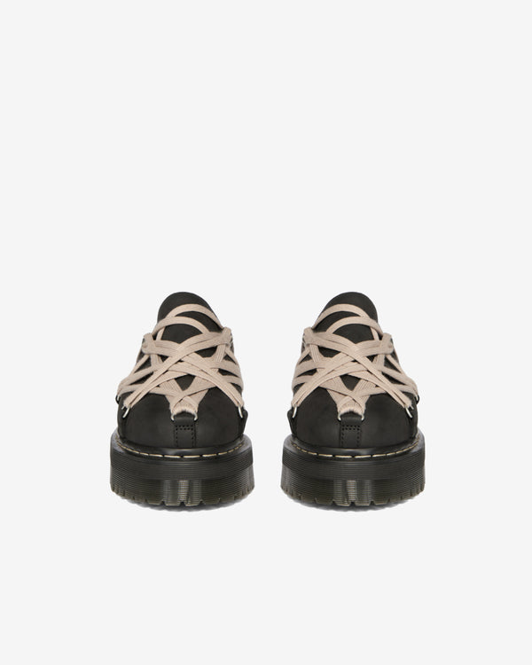 Rick Owens  - Men's Dr. Martens Quad Sole Megalace® Mule - (Black)