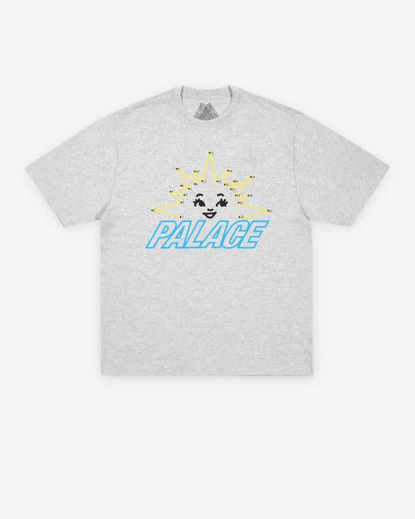 Palace - Men's Dot 2 Dot T-Shirt - (Grey Marl)