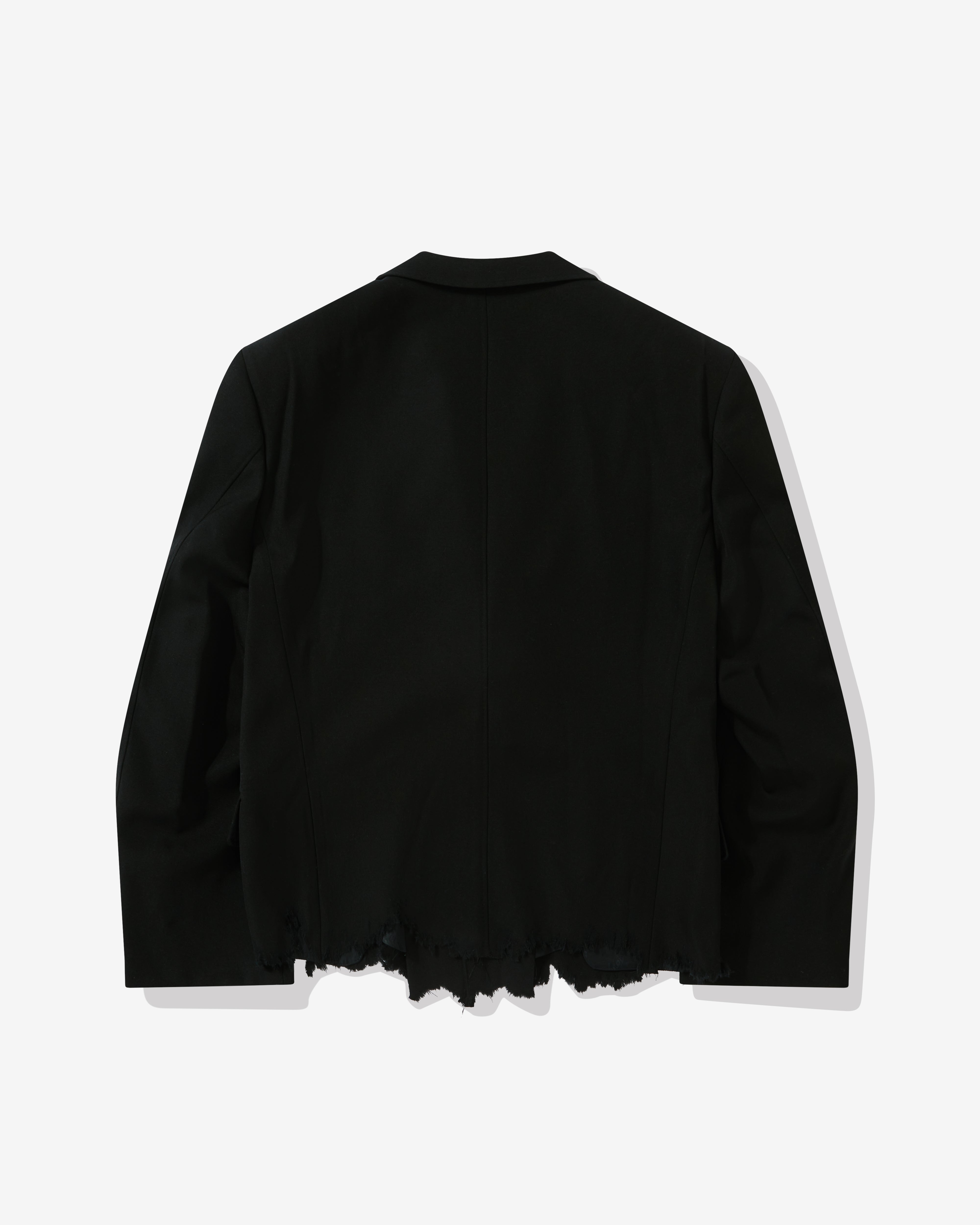 Doublet - Men's Cut-Off Oversized Tailored Jacket - (Black)