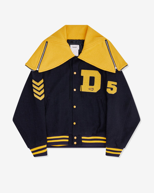 Doublet - Men's Varsity Jacket - (Navy)