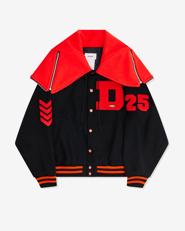 Doublet - Men's Varsity Jacket - (Black)