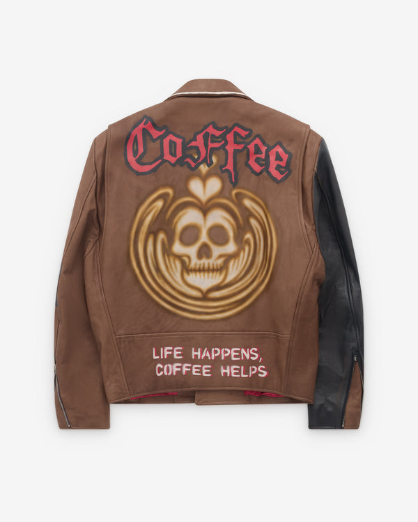 Doublet - Men’s Takeaway Coffee Jacket - (Brown)