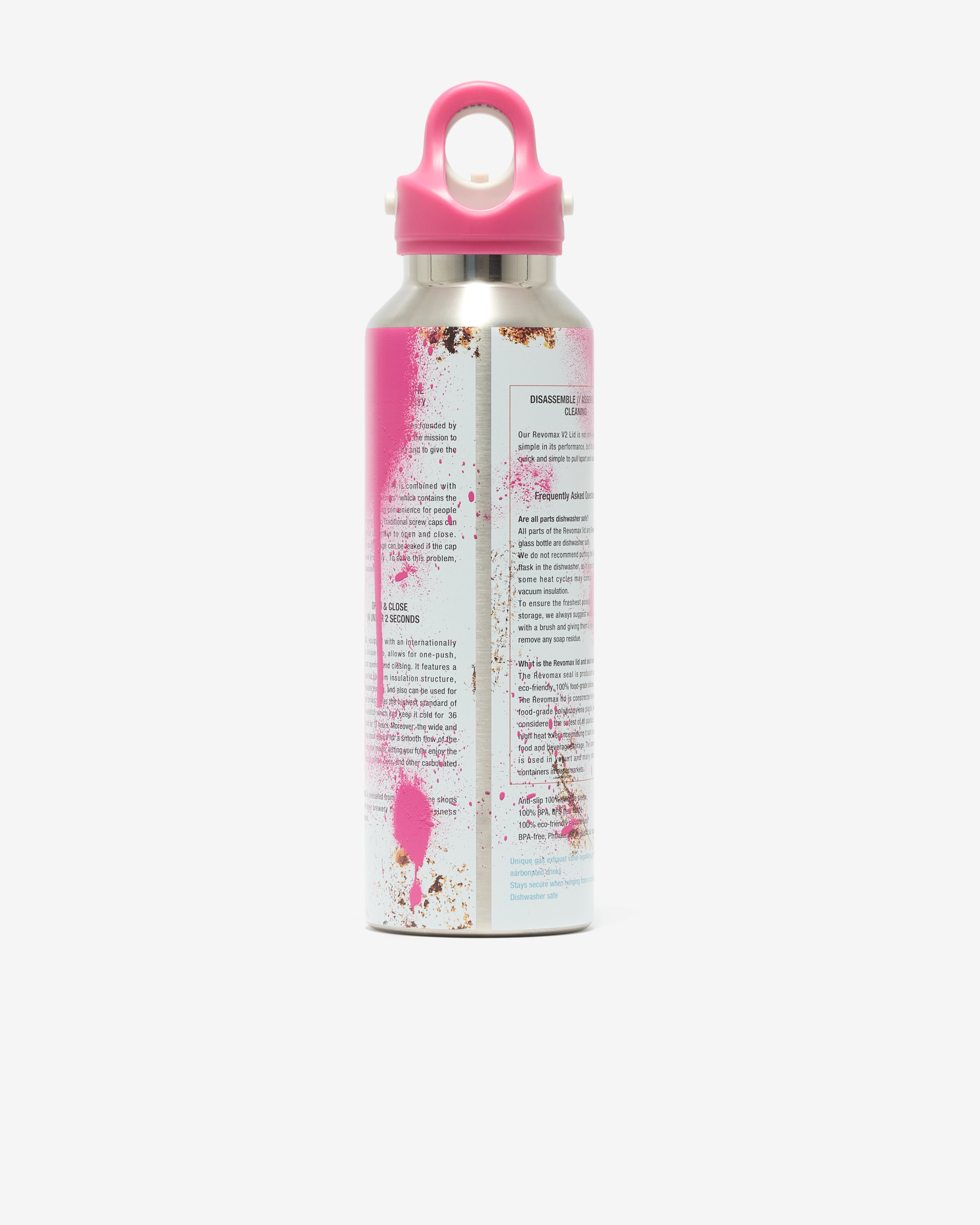 Doublet: Spray Can Water Bottle (Pink) | DSML E-SHOP