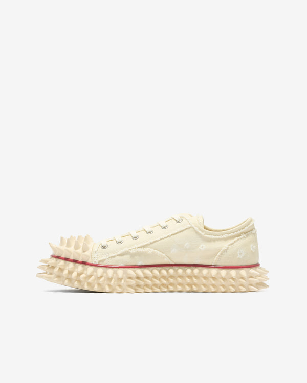 Doublet - Men’s Spiked  Sneaker - (Ivory)