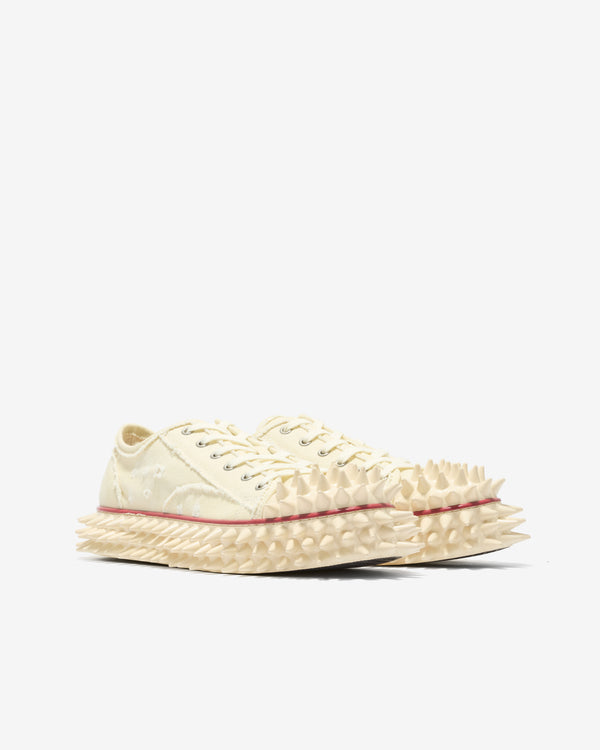 Doublet - Men’s Spiked  Sneaker - (Ivory)