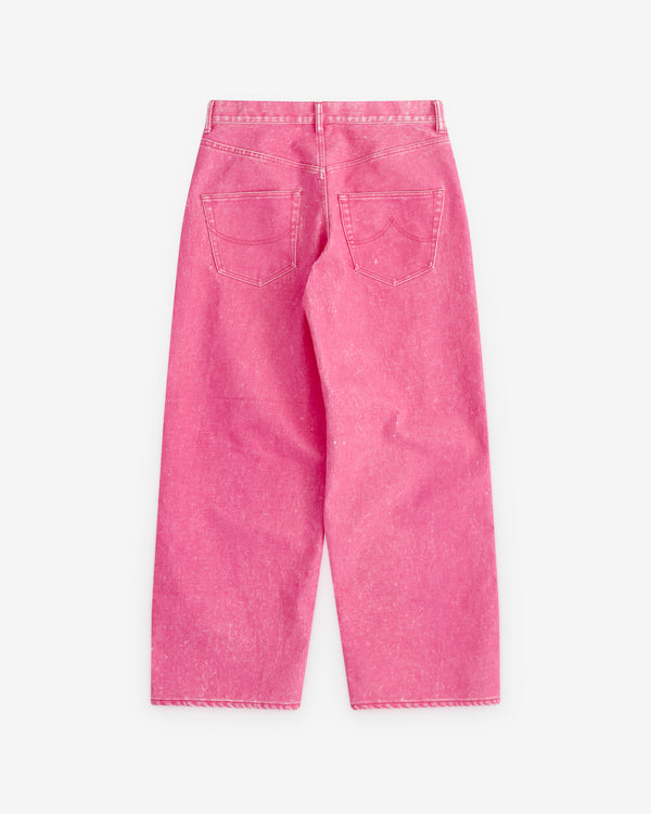 Doublet - Men’s Siren Wide Leg Jeans - (Pink)