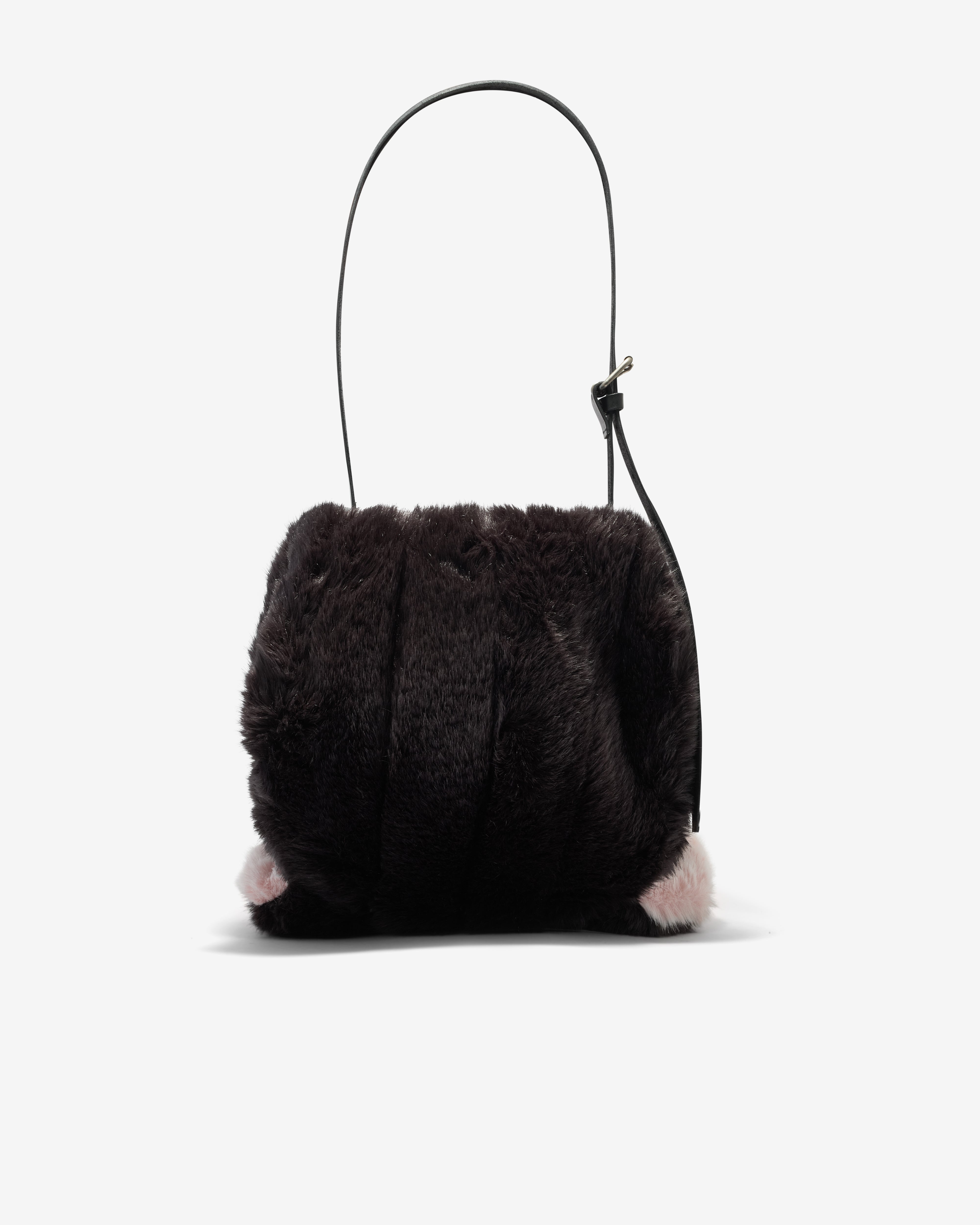 Doublet: Rabbit Plush Bag (Black) | Dover Street Market London