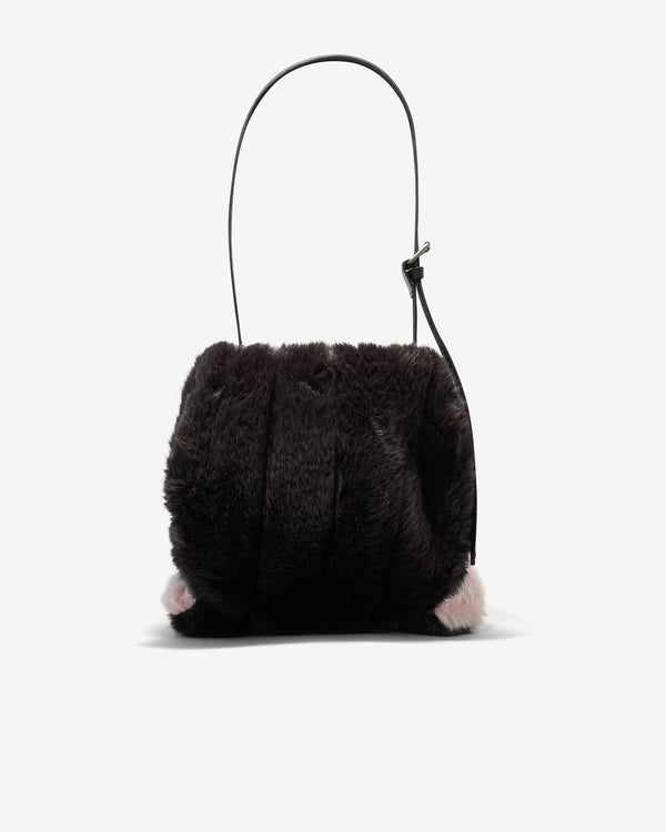 Doublet - Rabbit Plush Bag - (Black)
