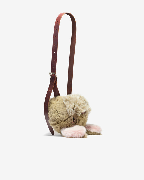Doublet - Rabbit Plush Bag - (Beige)