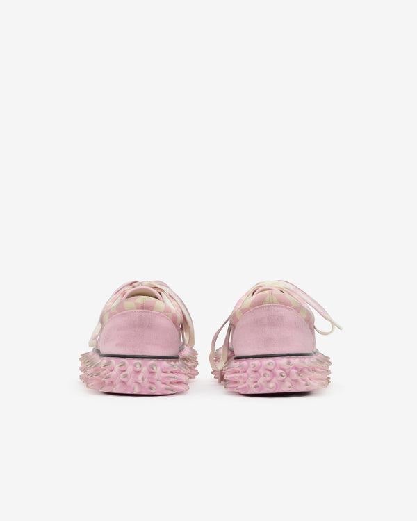 Doublet - Men's Dirty Spike Canvas Sneaker - (Pink)