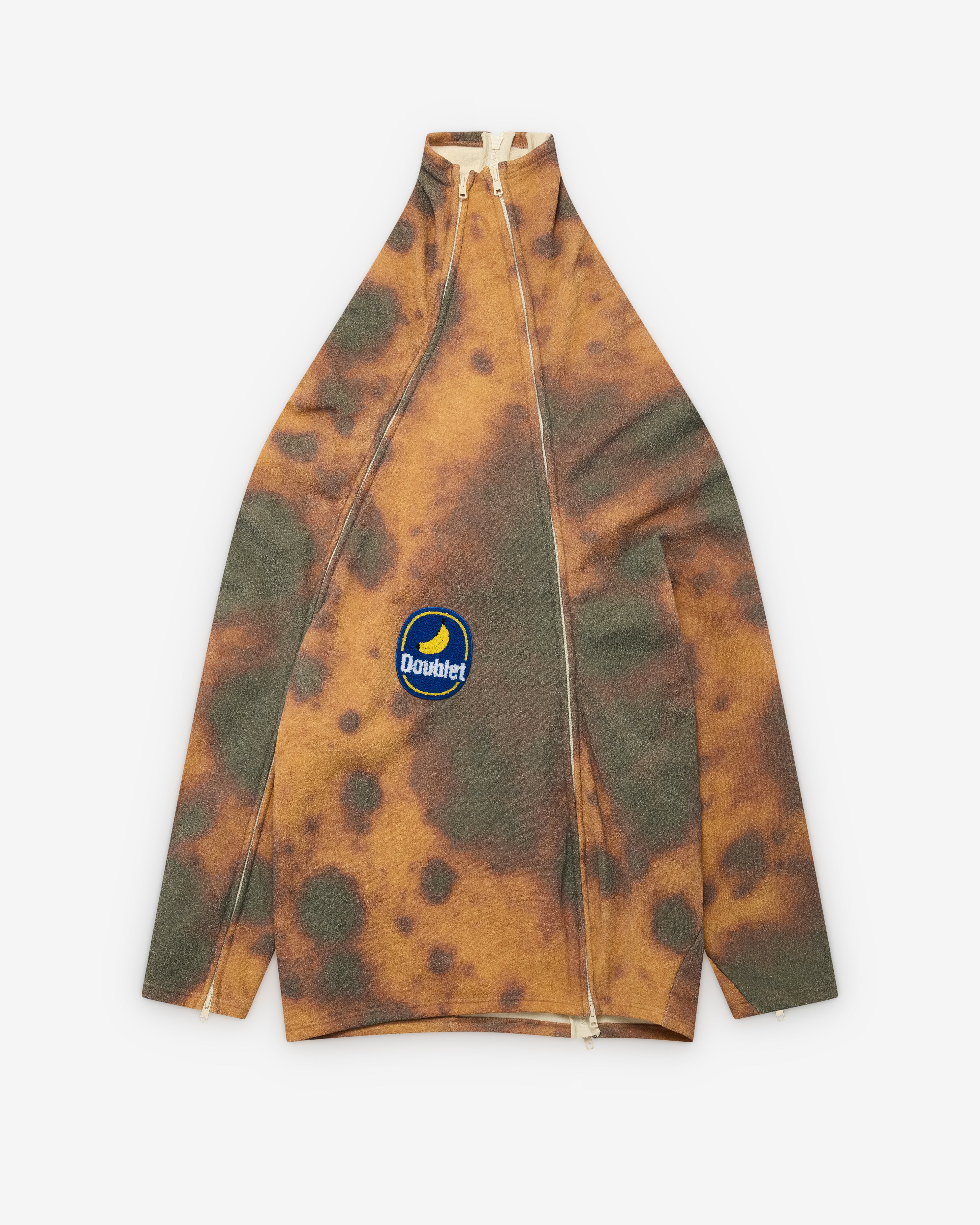 Doublet: Men's Peelable Banana Sweat (Brown) | Dover Street Market