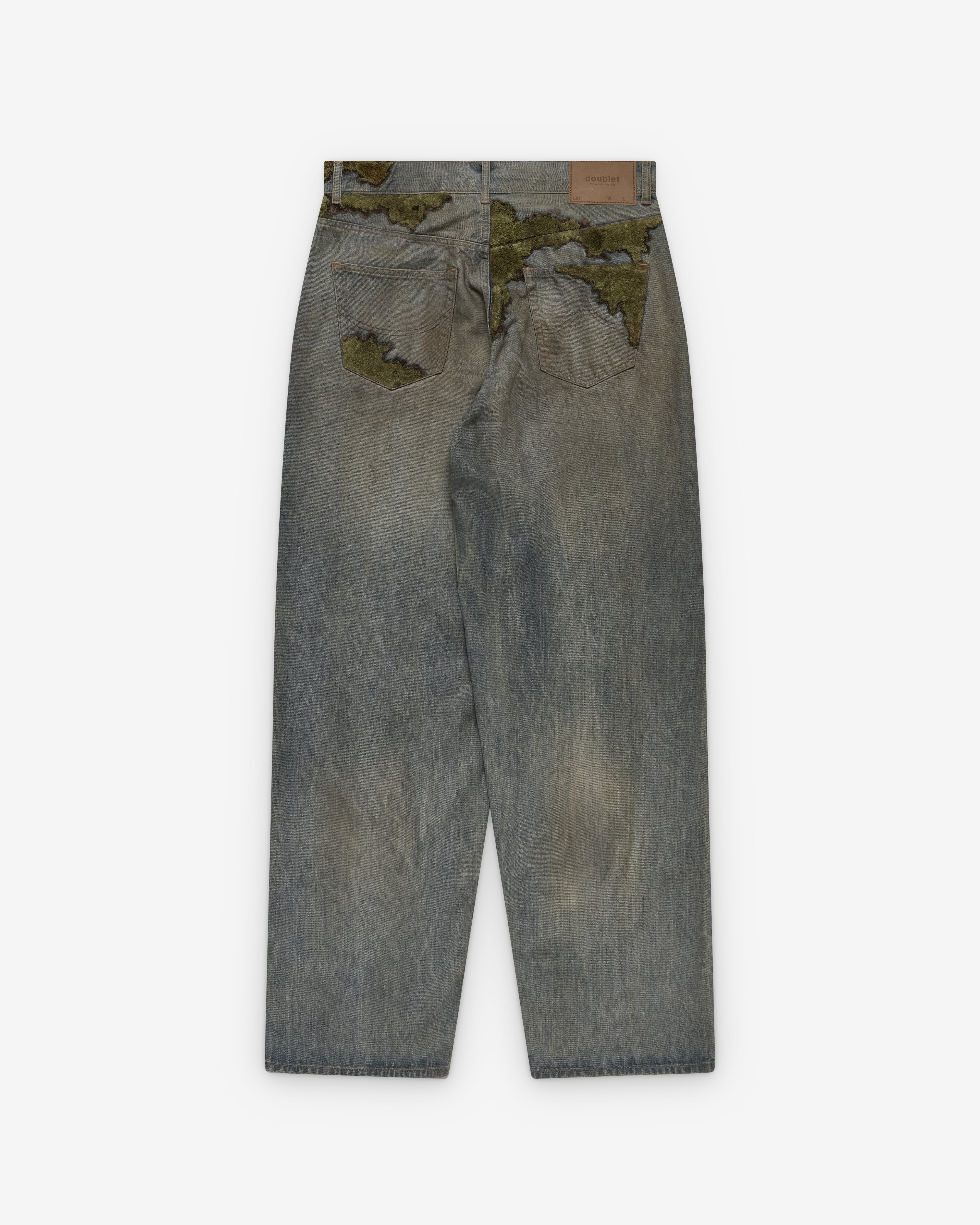 doublet S/K Denim Pants オーバーサイズ Doublet: Men's Moss-Grown Denim Pants (Indigo) | Dover Street