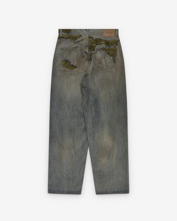 Doublet - Men's Moss-Grown Denim Pants - (Indigo)