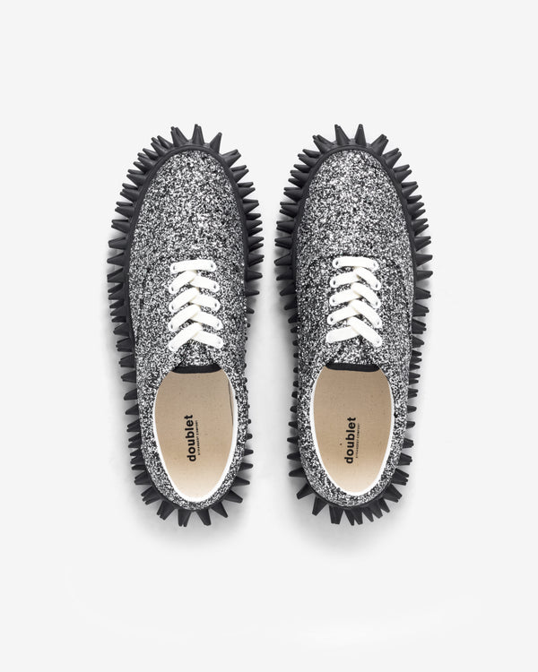 Doublet - Men's Glitter Spike Sneaker - (Silver)