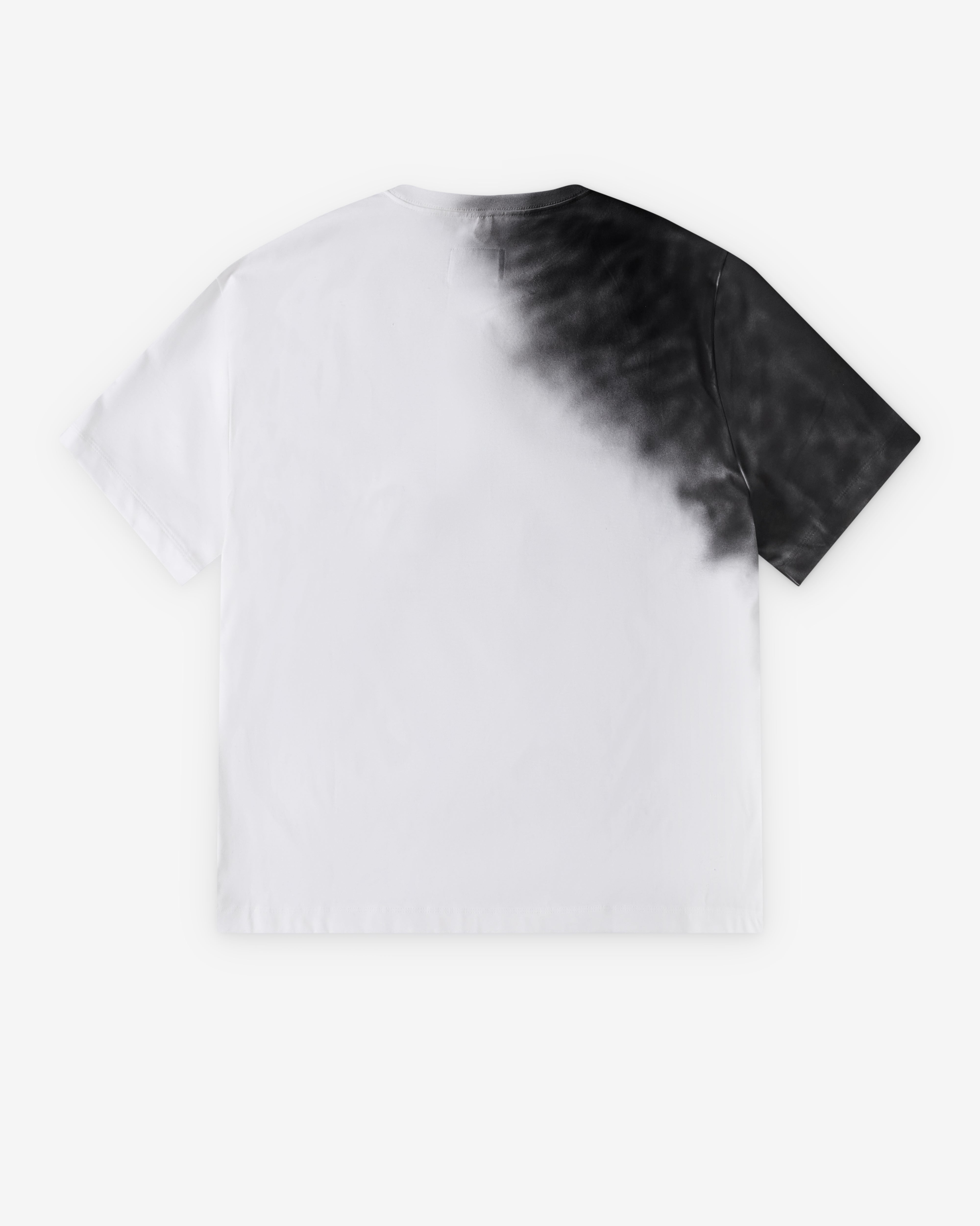 Doublet: Men's Exhaust Stained T-Shirt (White) | Dover Street