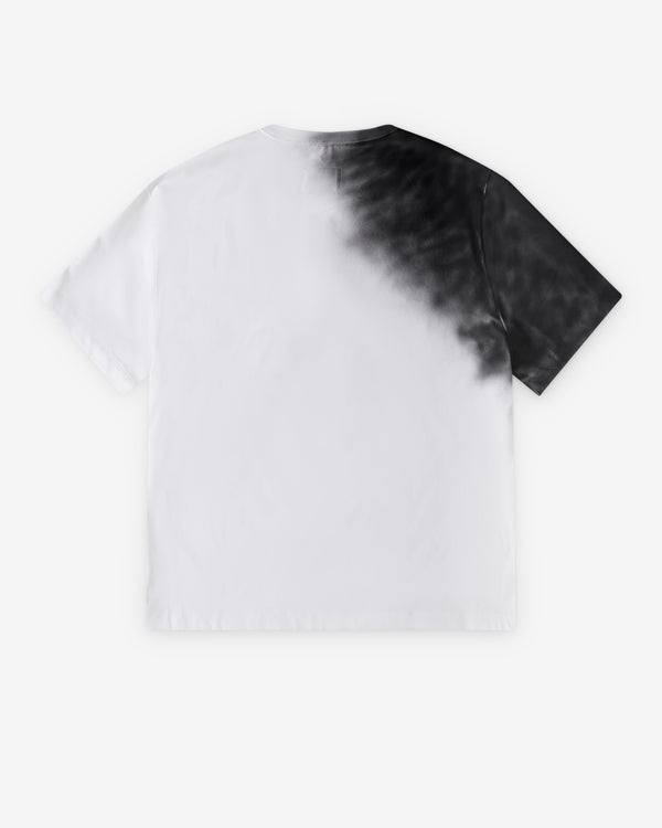 Doublet - Men's Exhaust Stained T-Shirt - (White)