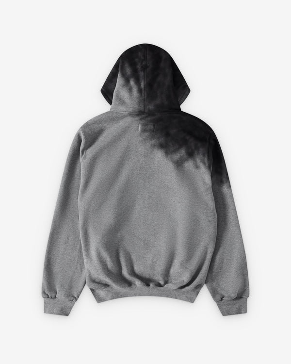 Doublet - Men's Exhaust Stained Hoodie - (Grey)