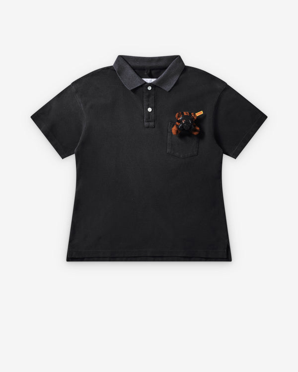 Doublet - Men's Gas Mask Polo Shirt - (Black)