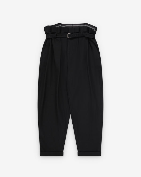 Doublet - Men's High Waist Trousers - (Black)