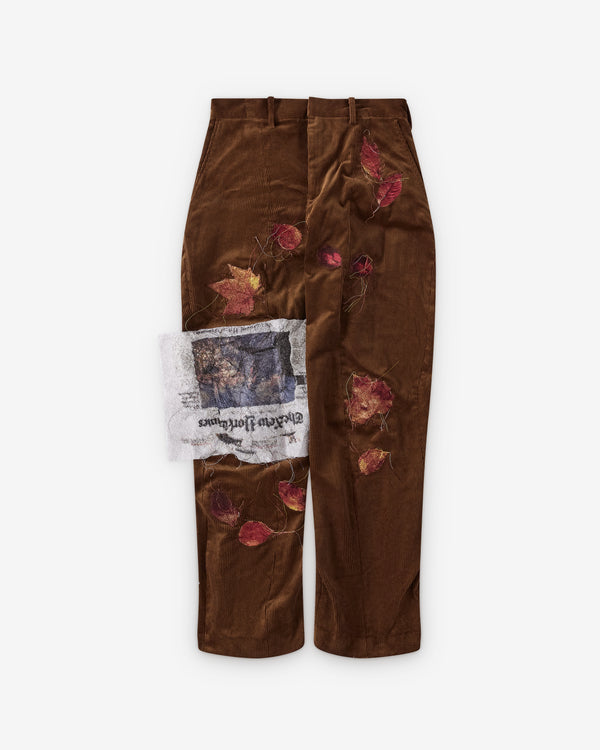 Doublet - Men's News Corduroy Pants - (Camel)