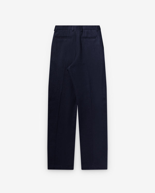 Dries Van Noten  - Men's Panrom Pleated Trousers - (Navy)