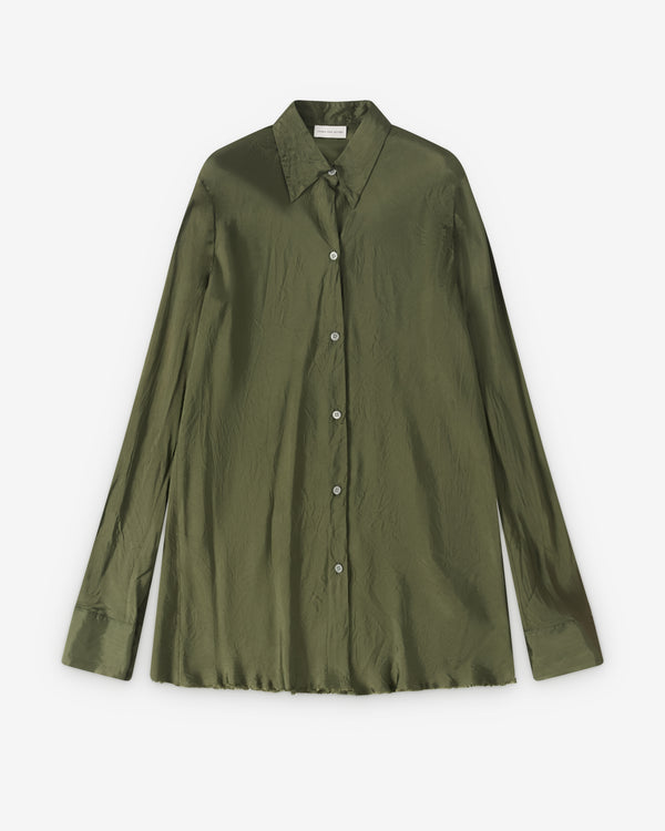 Dries Van Noten  - Women's Calima Shirt - (Green)
