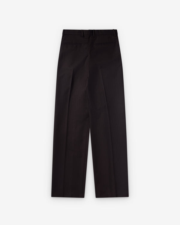 Dries Van Noten  - Men's Panrom Trousers - (Dark Brown)