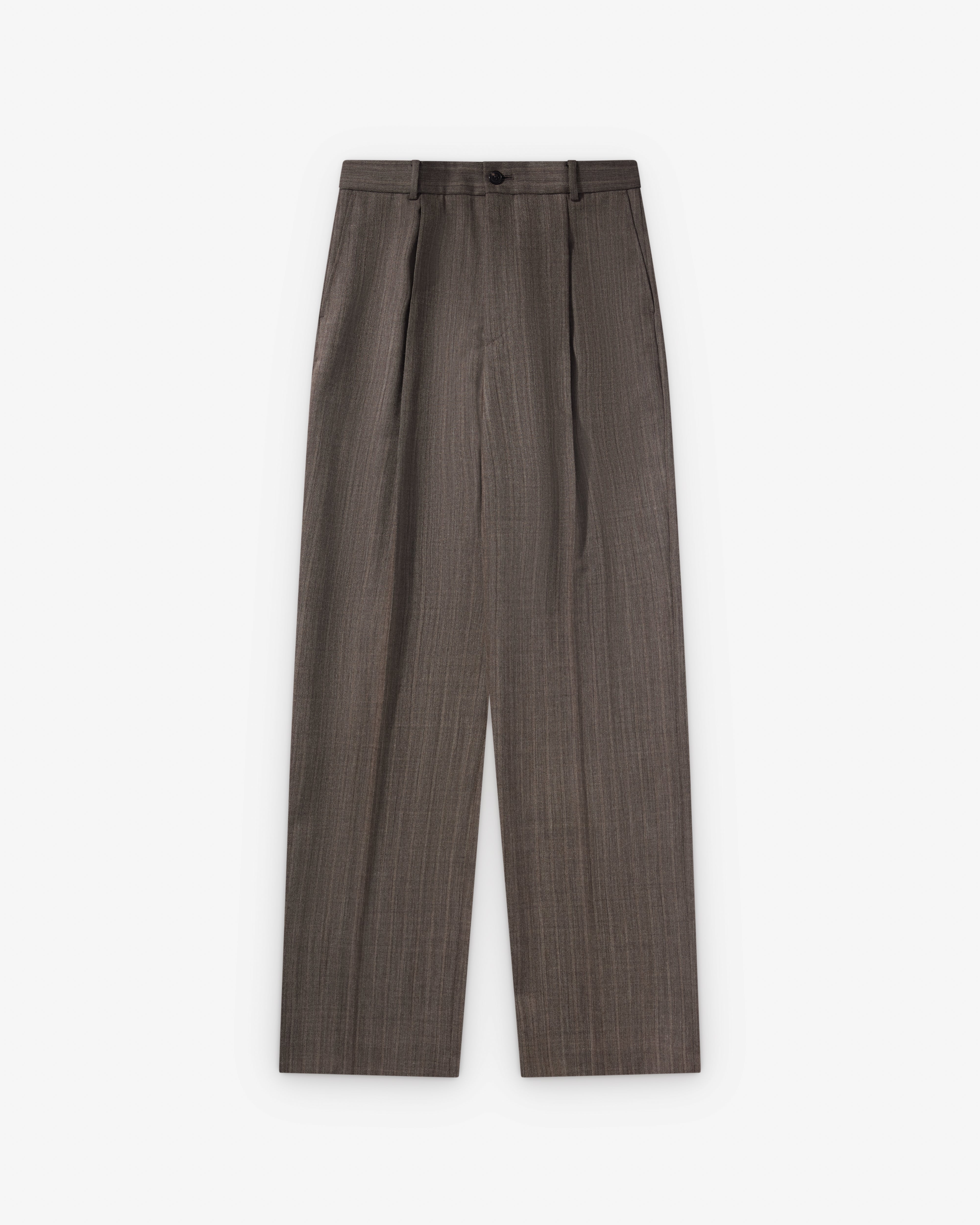 DRIES VAN NOTEN PENRUD スラックス グレー Dries Van Noten : Men's Penrud Trousers (Cement) | Dover Street