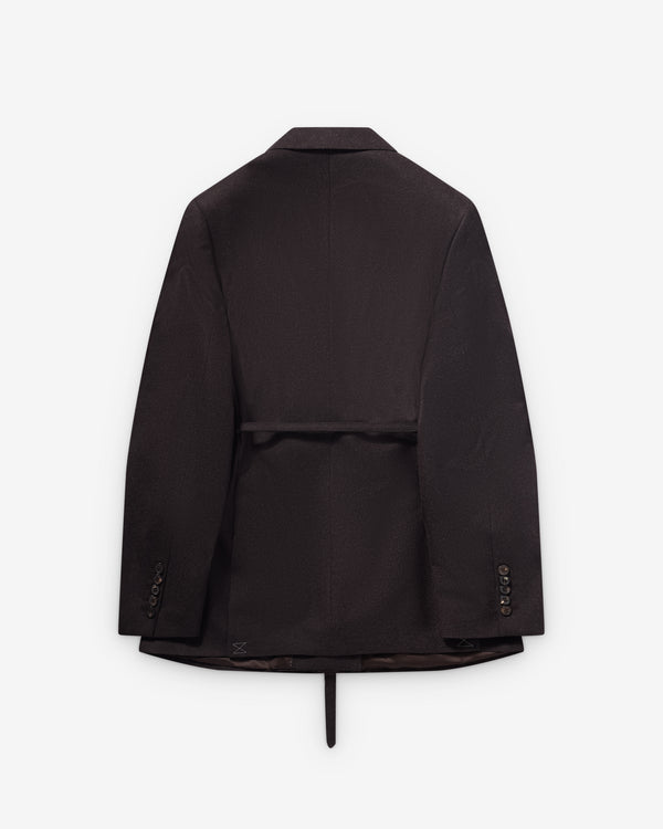 Dries Van Noten  - Women's Bossy Jacket - (Dark Brown)