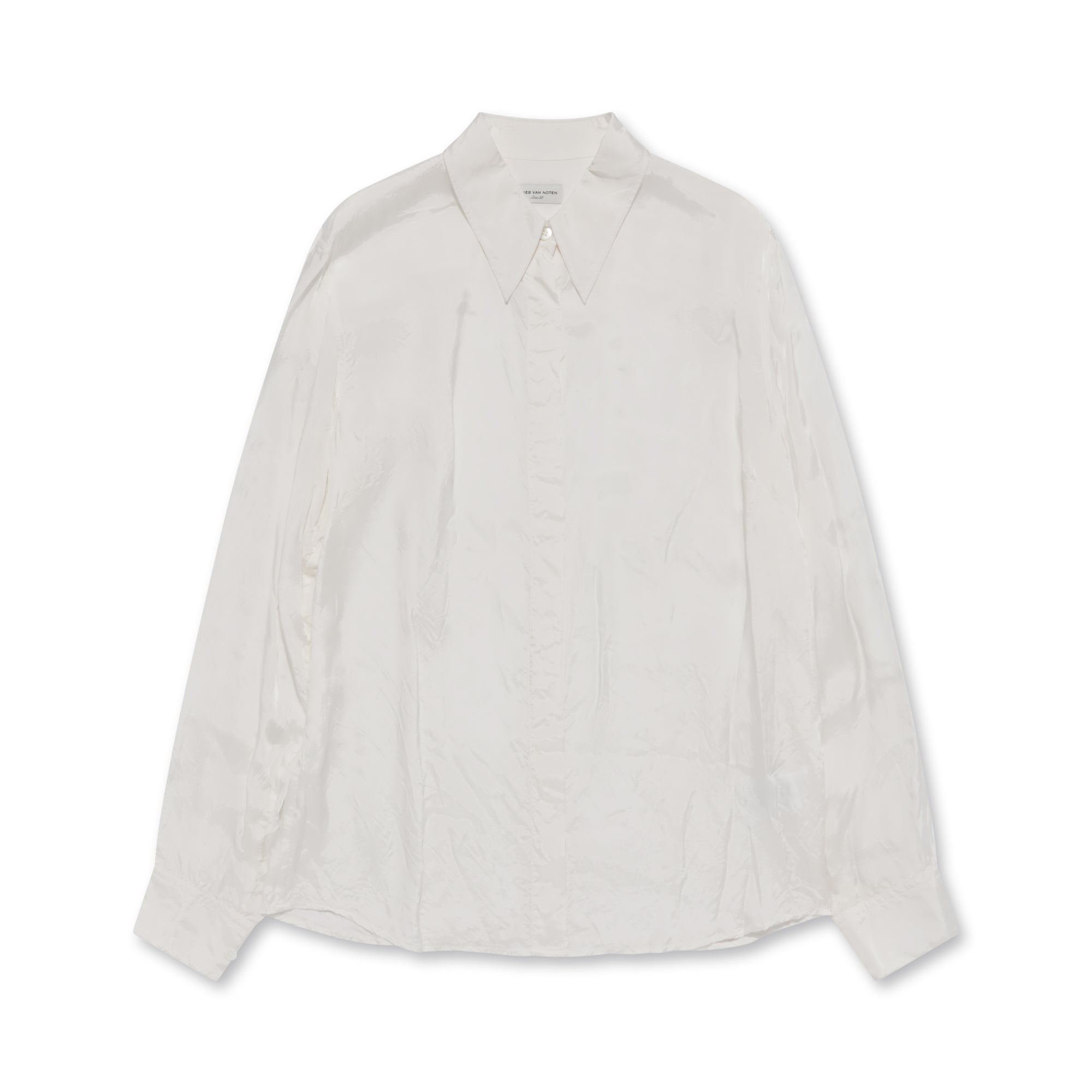 Dries Van Noten - Women's Silk Shirt - (Off White) view 1