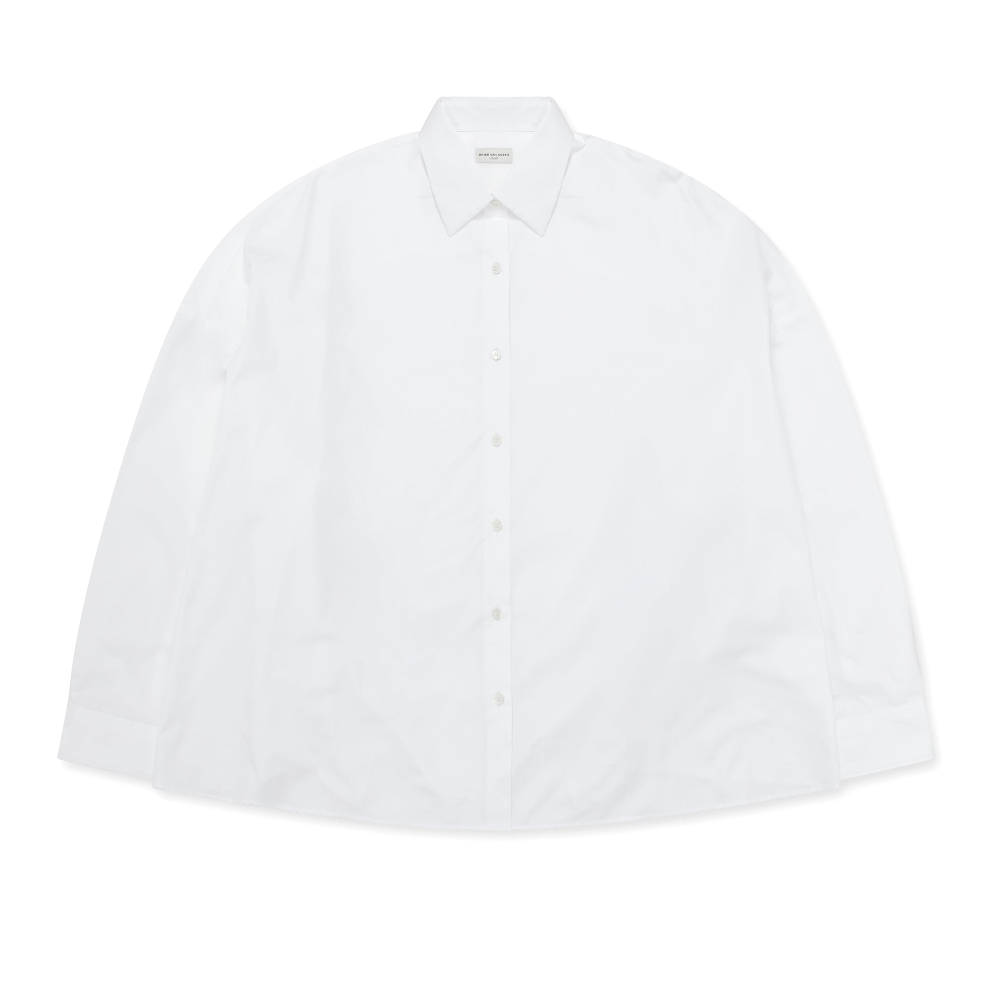 Dries Van Noten - Women’s Cotton Cocoon Shirt - (White) view 1
